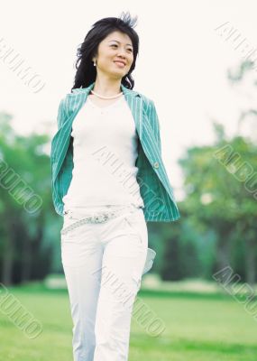 Aisan Young Woman Aisan Young Woman