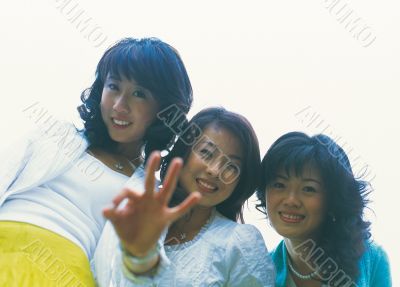 Aisan Young Woman Aisan Young Woman