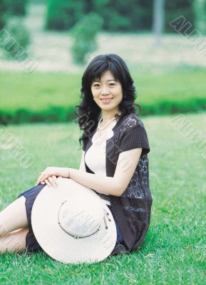 Aisan Young Woman