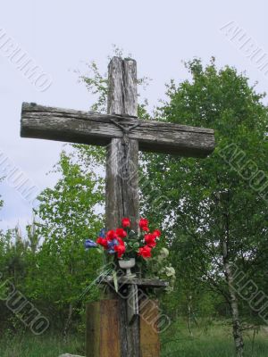 old wooden cross #3