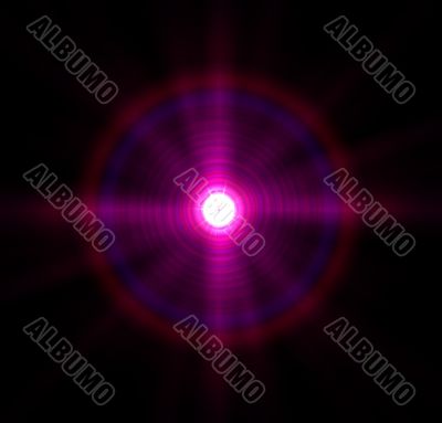 emmiting red light emmiting red light