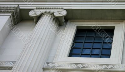 Ornamental Ionic Columns