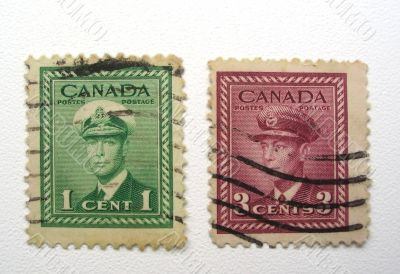 canadian used stamps