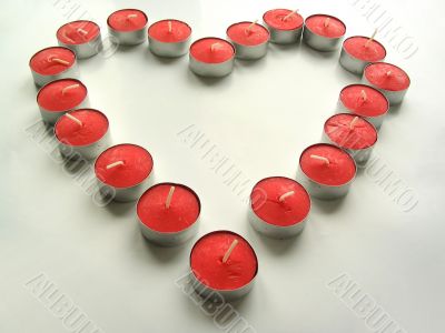 tealights heart