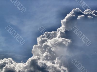 blue sky
