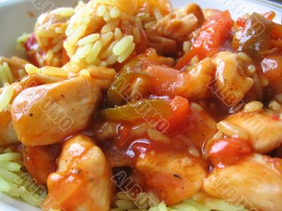 chicken and rice