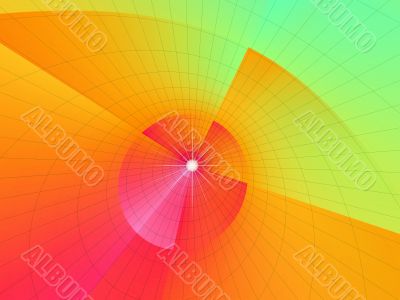 Abstraction multicolor background