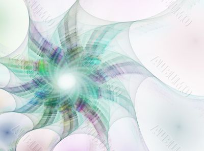 Pinwheel Smudge, Light Pinwheel Smudge, Light