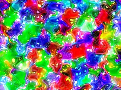 sugary sweet shop abstract