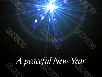 A peaceful New Year