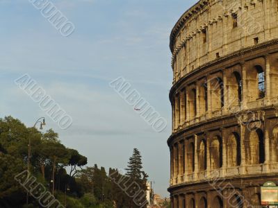 colisseo. rome. italy