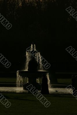 Fountain in Fontainebleau Fountain in Fontainebleau