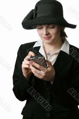pretty young bussines lady pretty young bussines lady