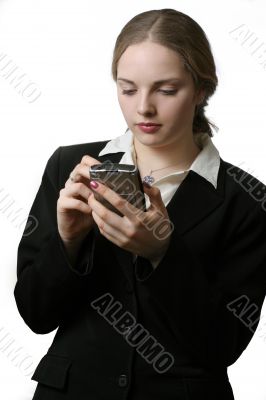 pretty young bussines lady pretty young bussines lady