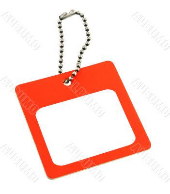 Blank price tag Blank price tag