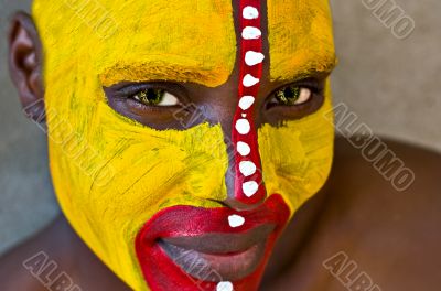 Tribal face