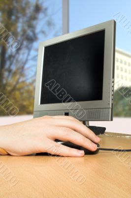 work from home - business laptop