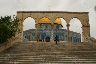 jerusalem old city - dome of the rock