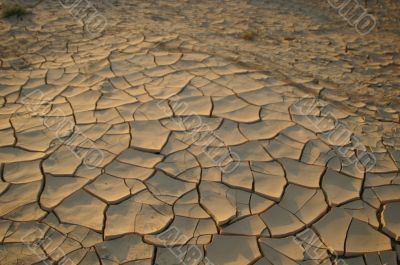 Dry soil - ecology disaster