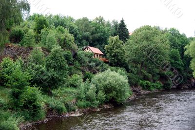 On coast of the river On coast of the river