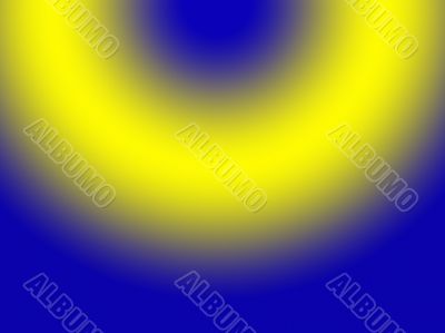 blue and yellow haze