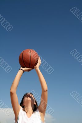 basketball girl player