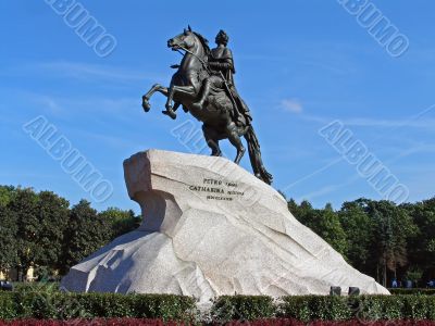 monument to peter the first