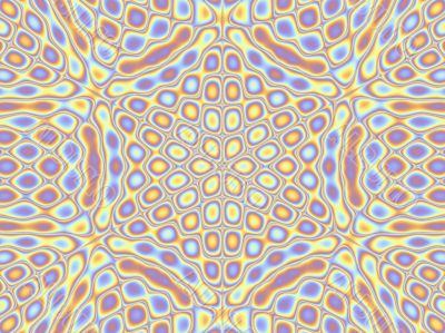 six sided repeating background pattern