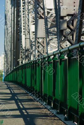 Pedestrian Walkway on the Storey Bridge: Brisbane Australia