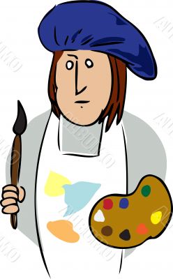 Cartoon artist Cartoon artist