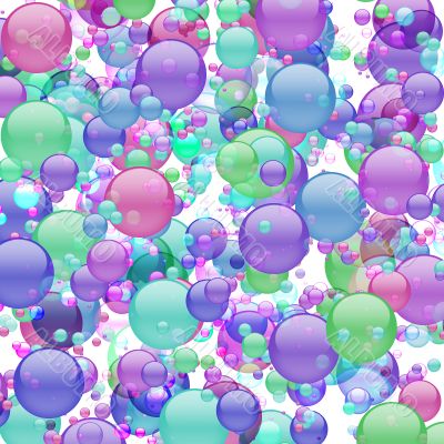 Pastel Bubble Explosion