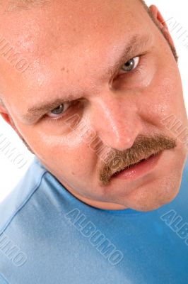 Sweaty sportsman Sweaty sportsman