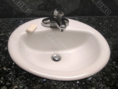 hotel room sink