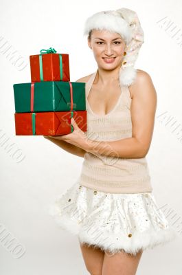 Girl and Gifts