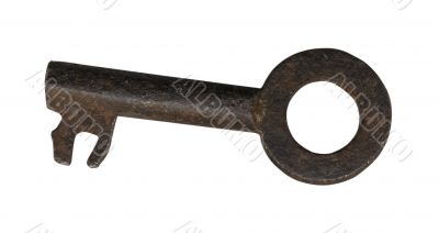 Rusty key.