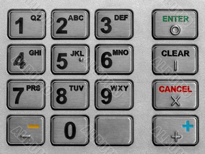 keypad atm