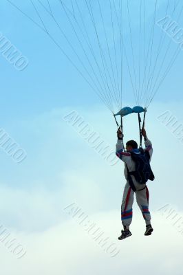 Paragliding In The Sky.