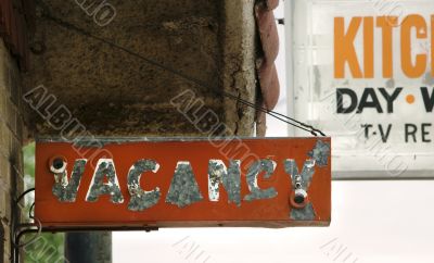 Vacancy Sign