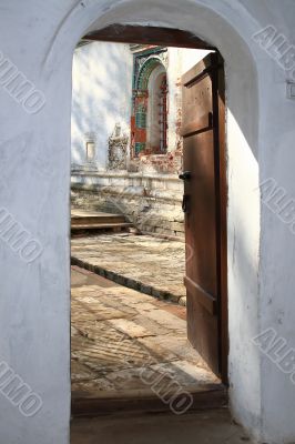 Output from the temple Output from the temple