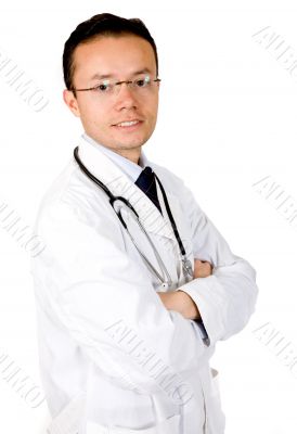 friendly male doctor