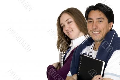 casual happy students