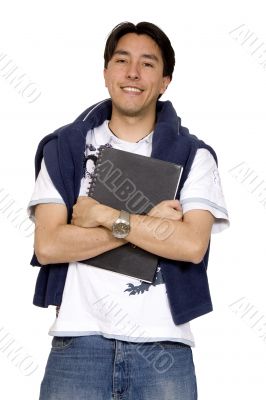 casual male student