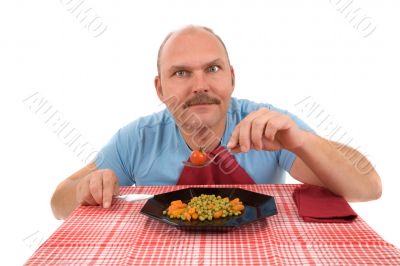 Obsessed with his diet Obsessed with his diet