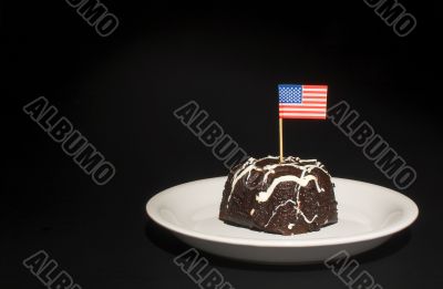 American Flag Cake