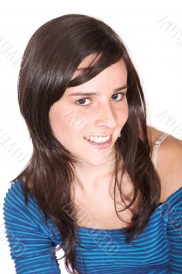 Beautiful casual female portrait