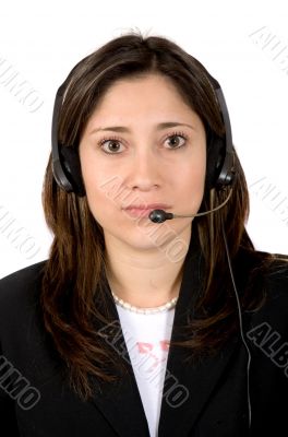 Beautiful Customer Support Girl
