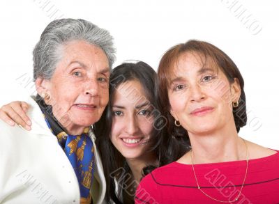 three generation family
