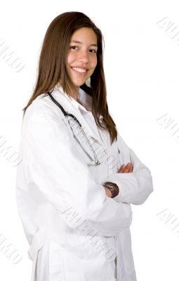 friendly female doctor