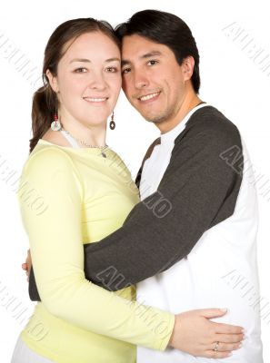 beautiful couple in love