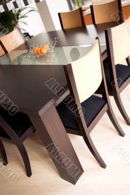 modern dining table
